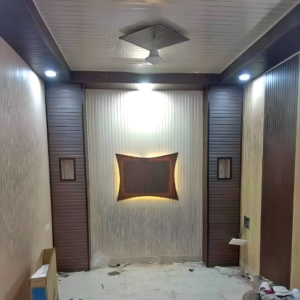 White PVC ceiling panel