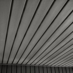 Modern soffit panel installation