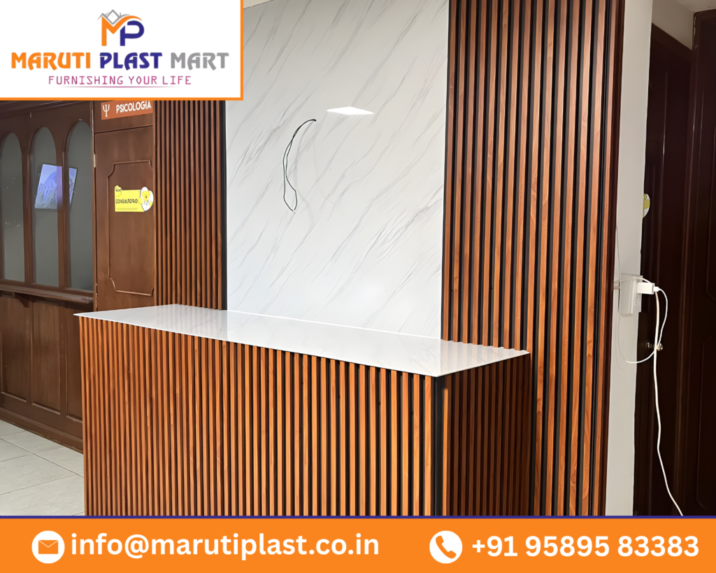 Modern PVC louvers design for home interior