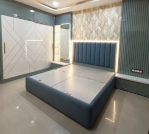 Durable PVC double bed