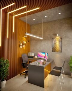 Modern PVC interior work design