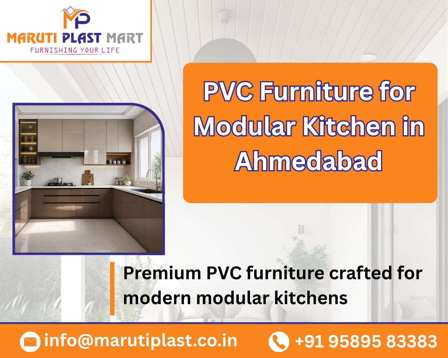 PVC Furniture for Modular Kitchen in Ahmedabad