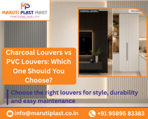 Charcoal Louvers vs PVC Louvers Which One Should You Choose