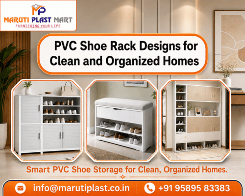 PVC Shoe Rack Designs for Clean and Organized Homes